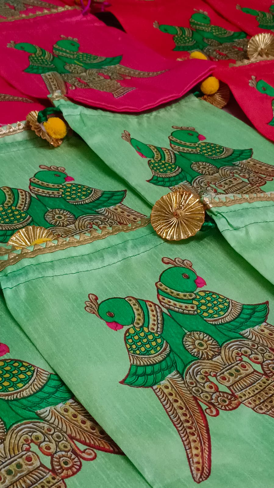 Pichwai Potli Green 2